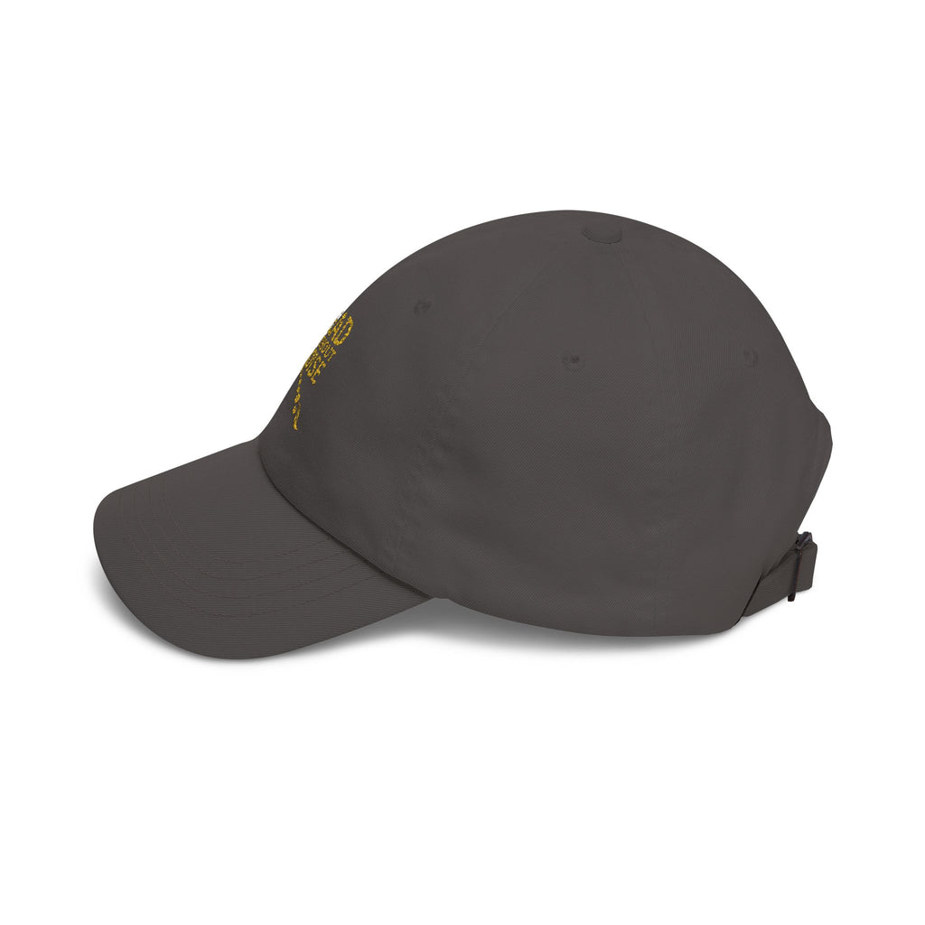 Dad Cap — "Lead Without Noise" Embroidered Casual Baseball Hat
