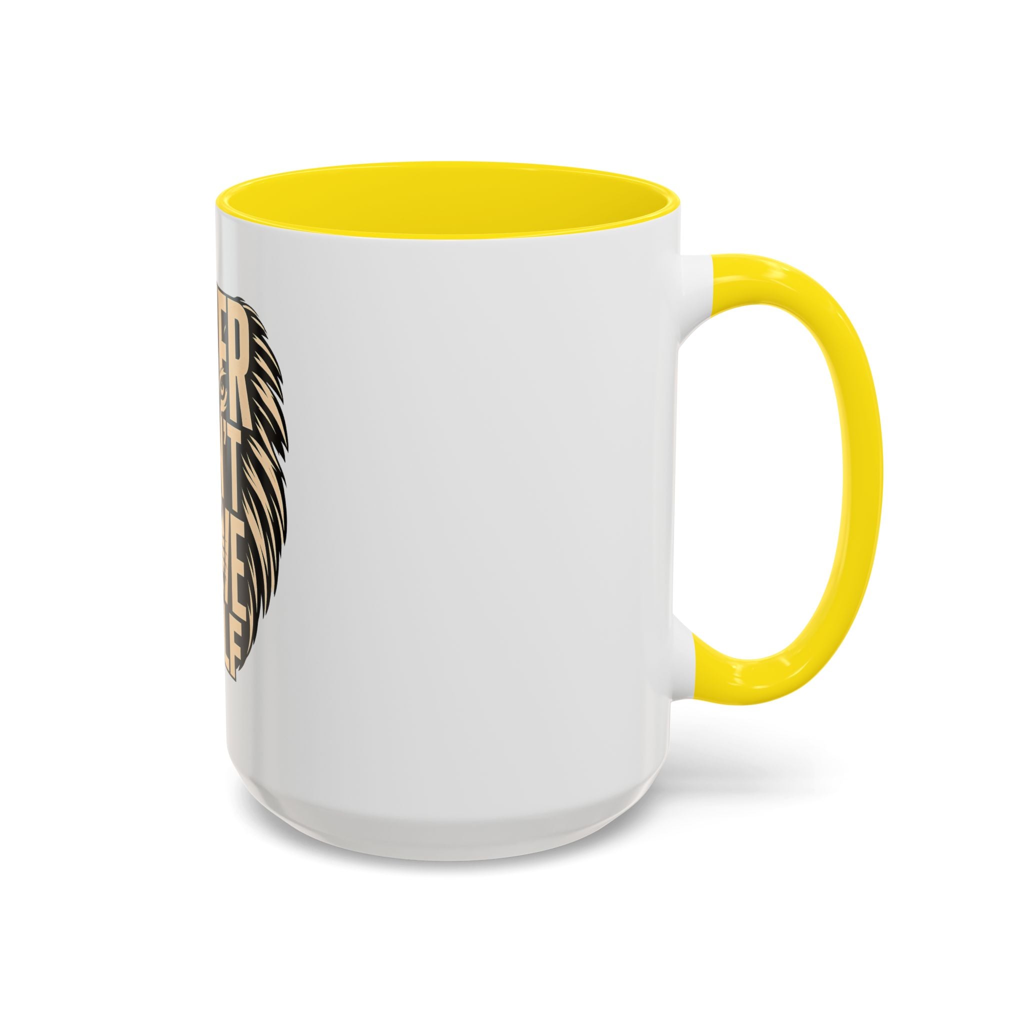 Power Doesn't Prove Itself Lion Accent Coffee Mug — Motivational 11/15oz