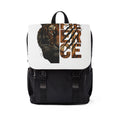Tiger Courage Backpack — Graphic Shoulder Bag with 'Courage' Design