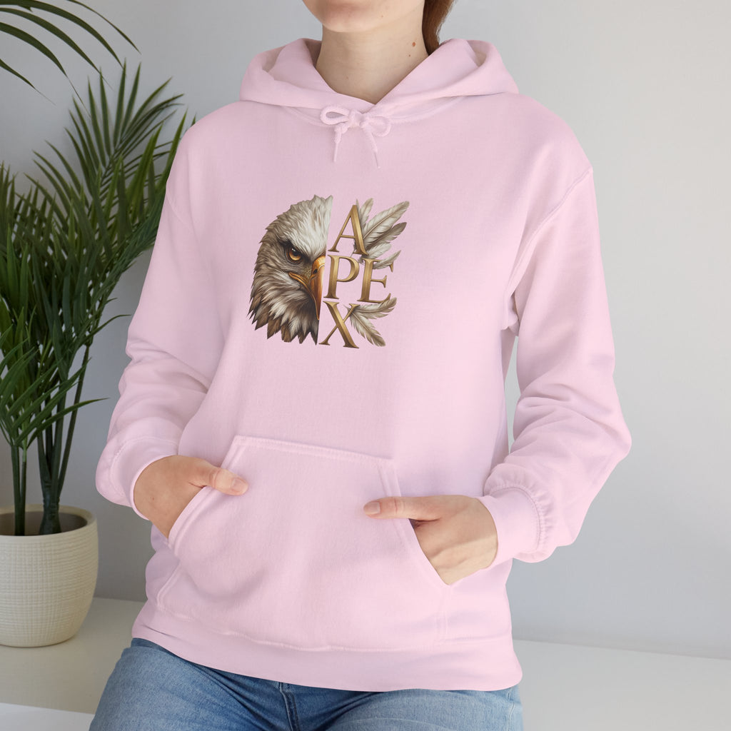 Apex Eagle Hoodie – Vintage Eagle Head Graphic Pullover