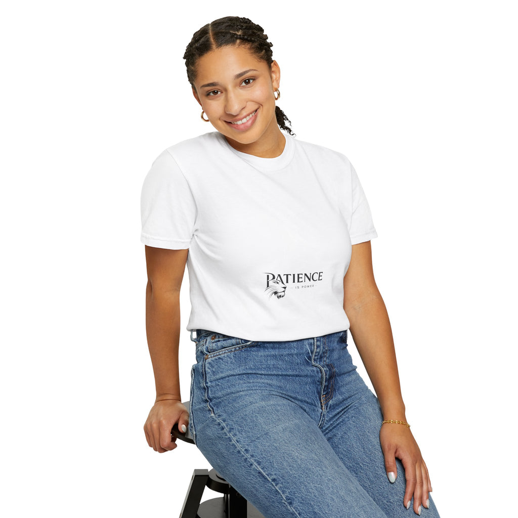 Patience Tee — Minimalist 'Patience' Graphic T-Shirt