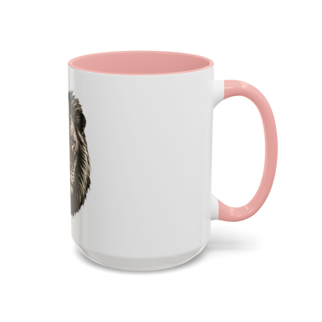 Power Doesn't Prove Itself Lion Accent Coffee Mug — Motivational 11/15oz Gift