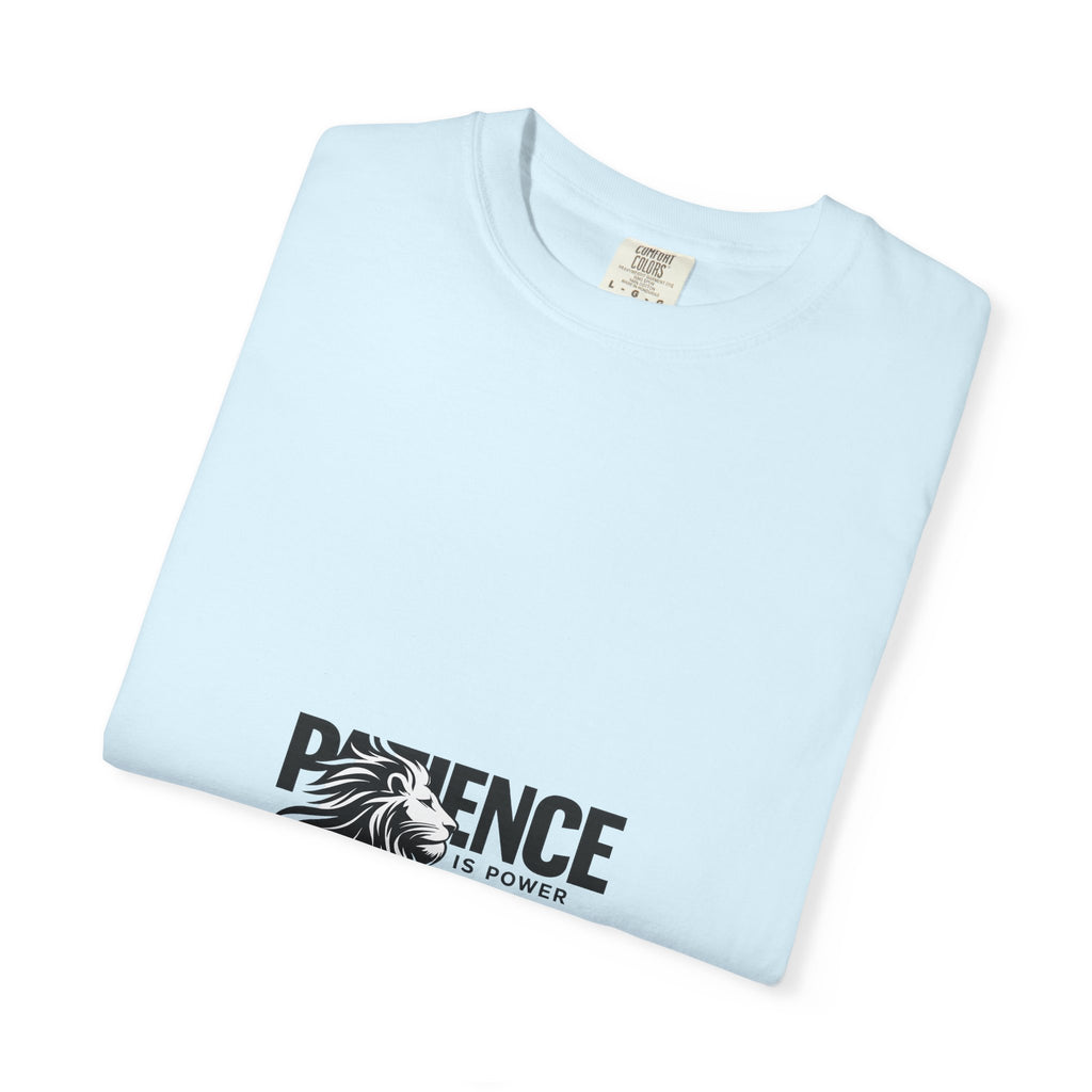 Patience Is Power Lion Graphic T-Shirt