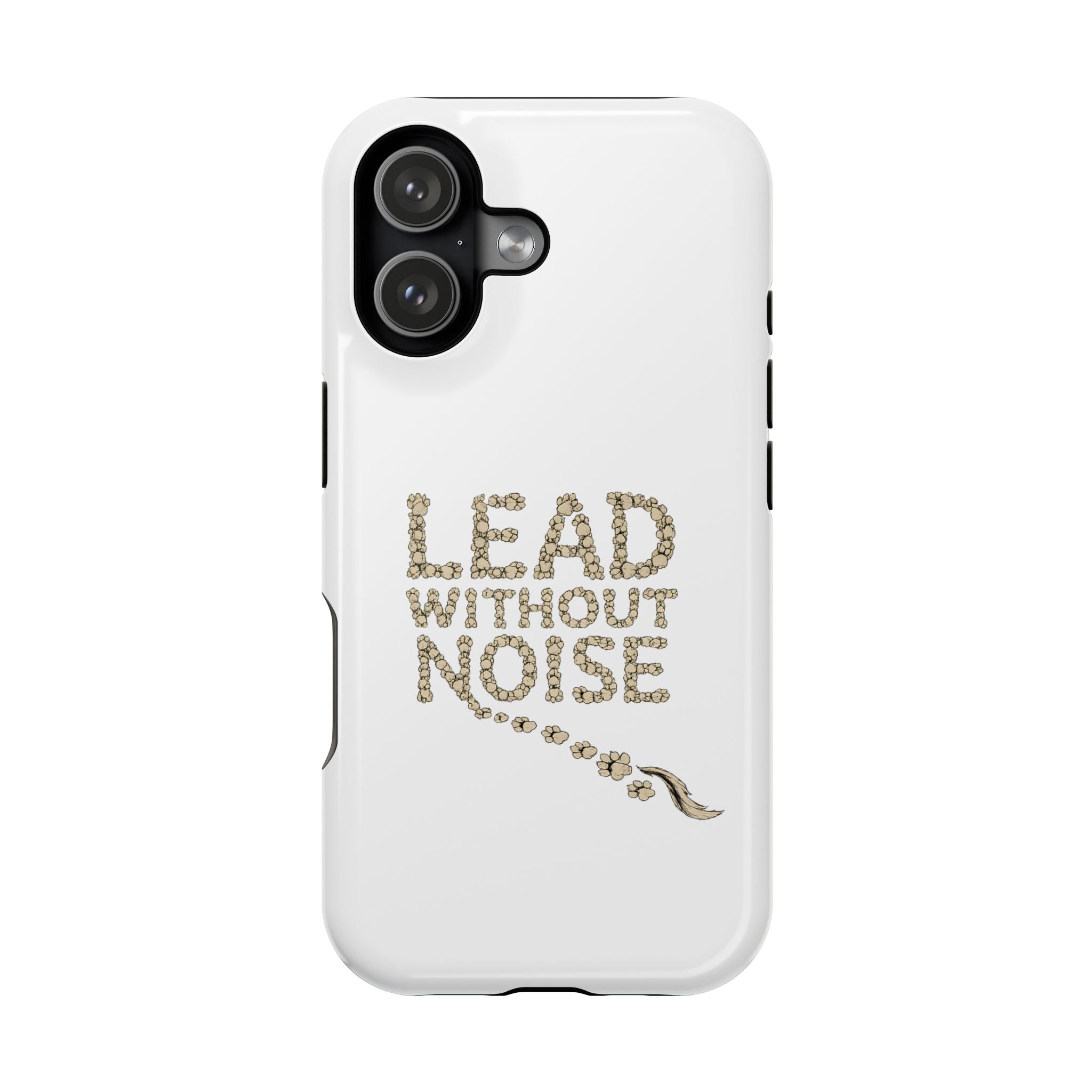 Phone Case — "Lead Without Noise" Minimalist Magnetic Impact-Resistant Case