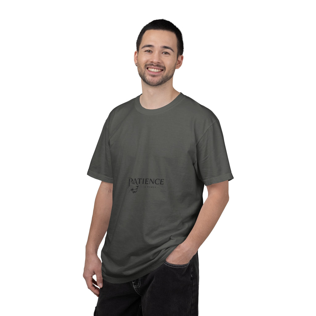 Patience Tee — Minimalist 'Patience' Graphic T-Shirt