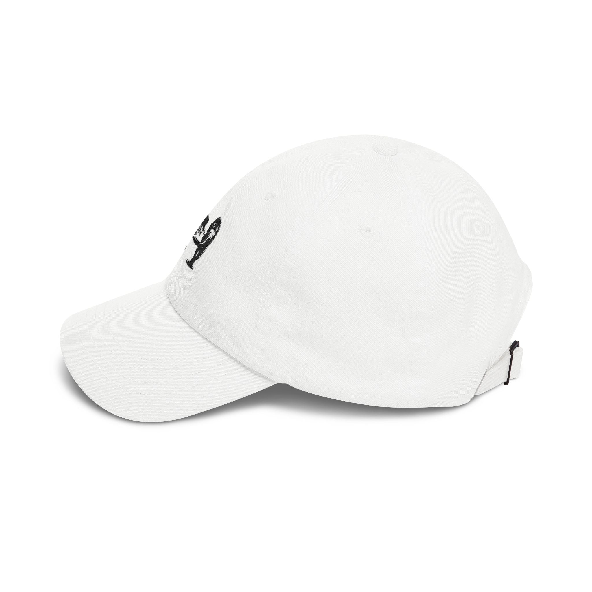 Dad Cap — 'Power Doesn't Prove Strength' Lion Embroidered Hat