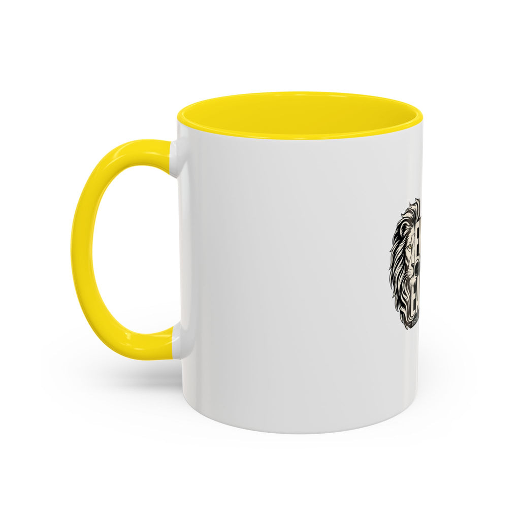 Energy Is Earned Lion Coffee Mug — Motivational Workout & Fitness Gift (11/15oz)