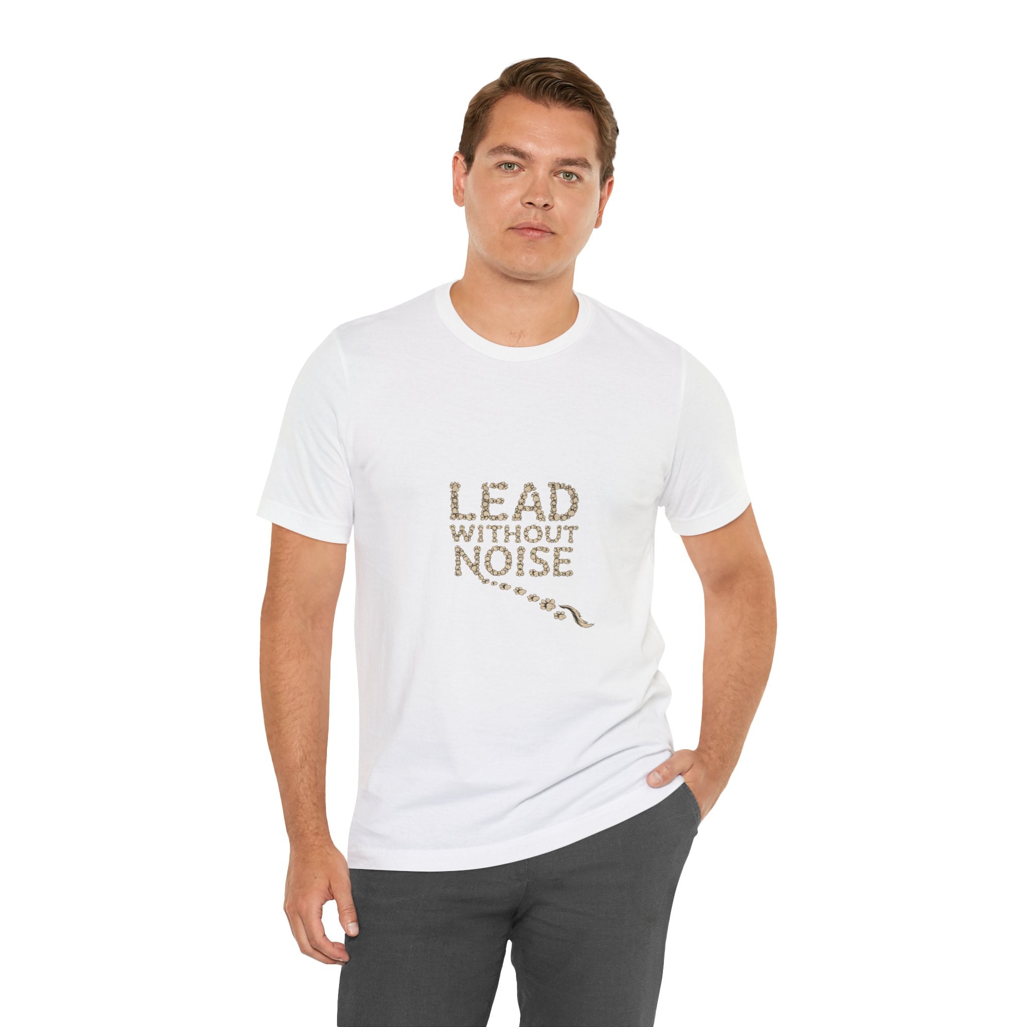 Lead Without Noise T‑Shirt — Inspirational Leadership Tee
