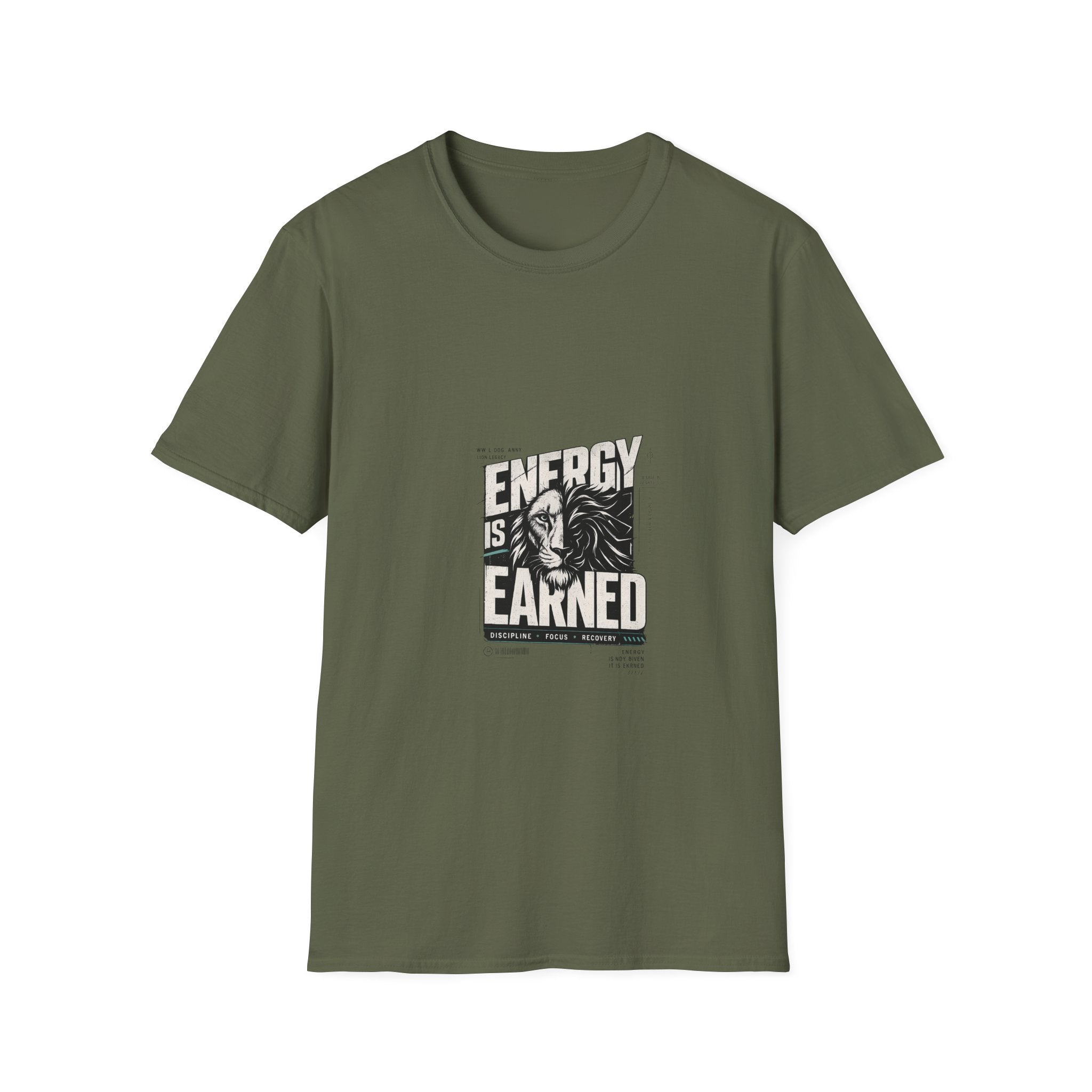 Energy Is Learned T-Shirt — Motivational Graphic Tee