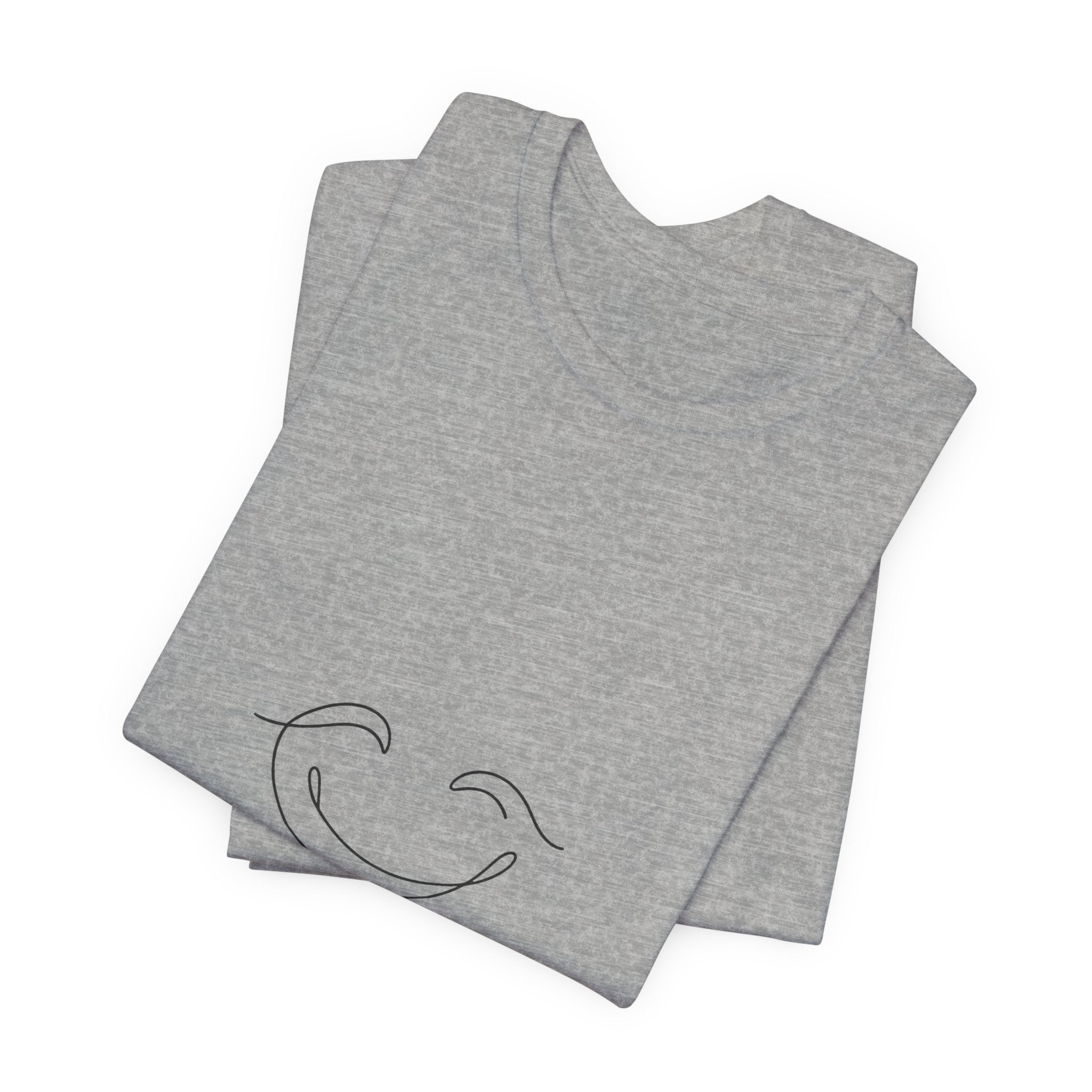 Choose Joy Smiley T-Shirt — Minimalist Positive Vibes Tee