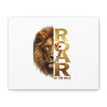 Roar of the Wild Lion Canvas Prints — Matte Stretched Wall Art