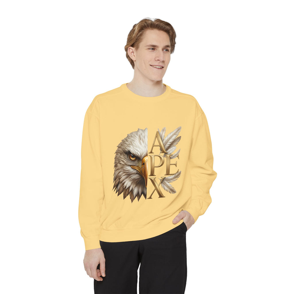 Eagle Apex Sweatshirt — Bold Patriotic Eagle Graphic Crewneck