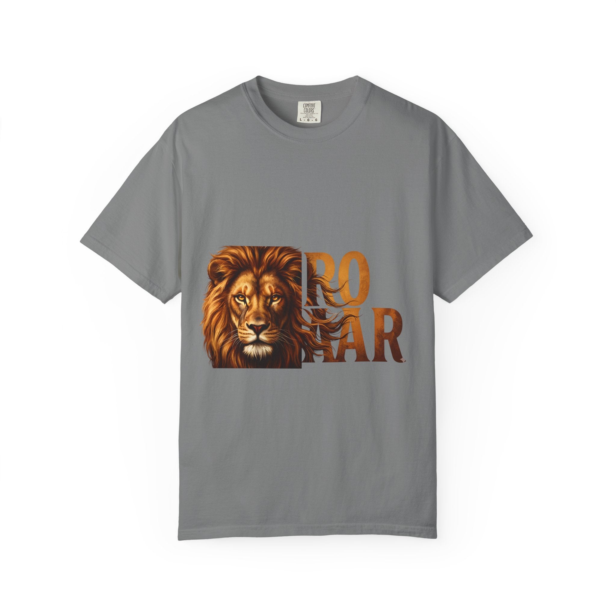 Lion Roar Graphic T-Shirt — Bold Wildlife Tee