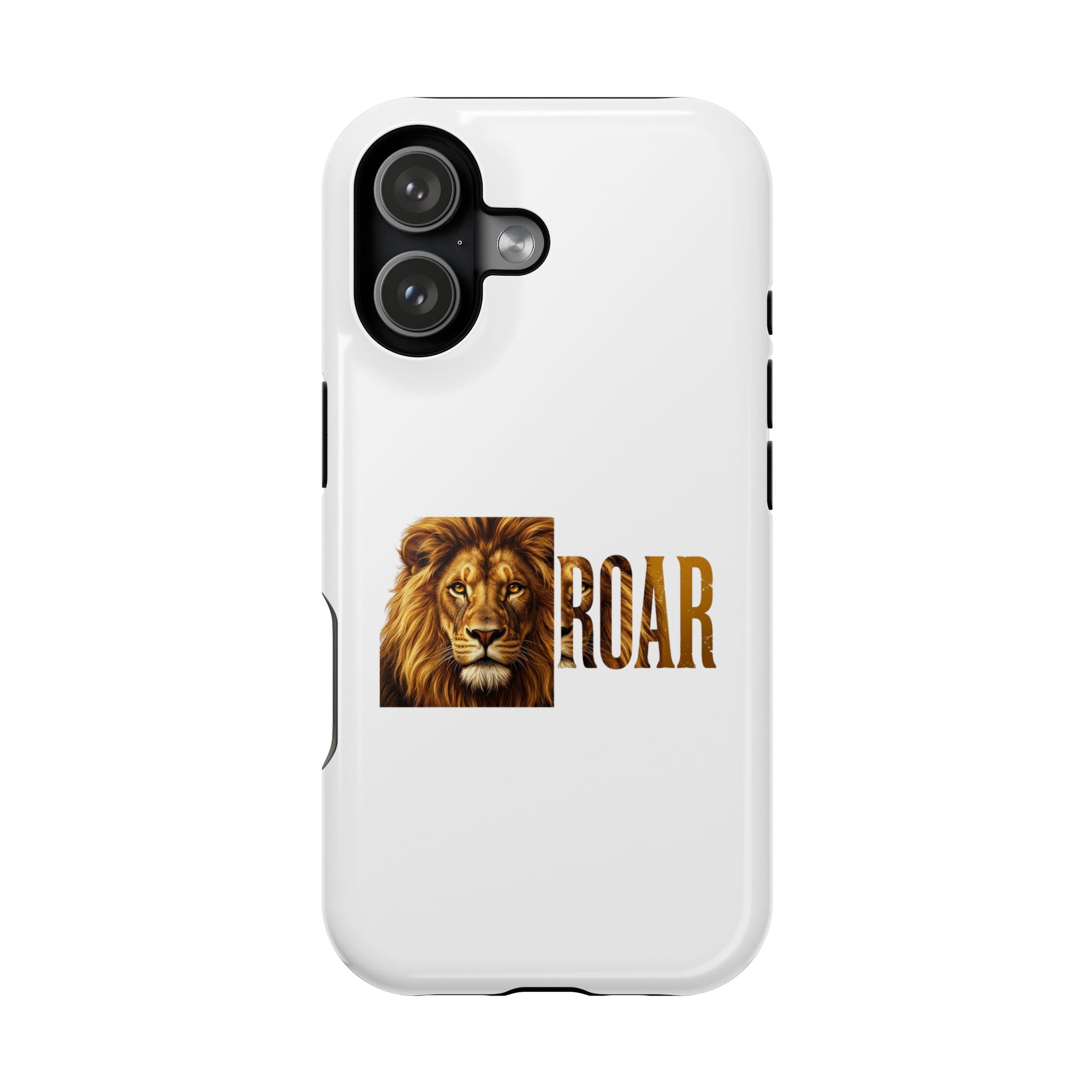 Phone Case — Lion Roar Graphic Magnetic Impact-Resistant Case