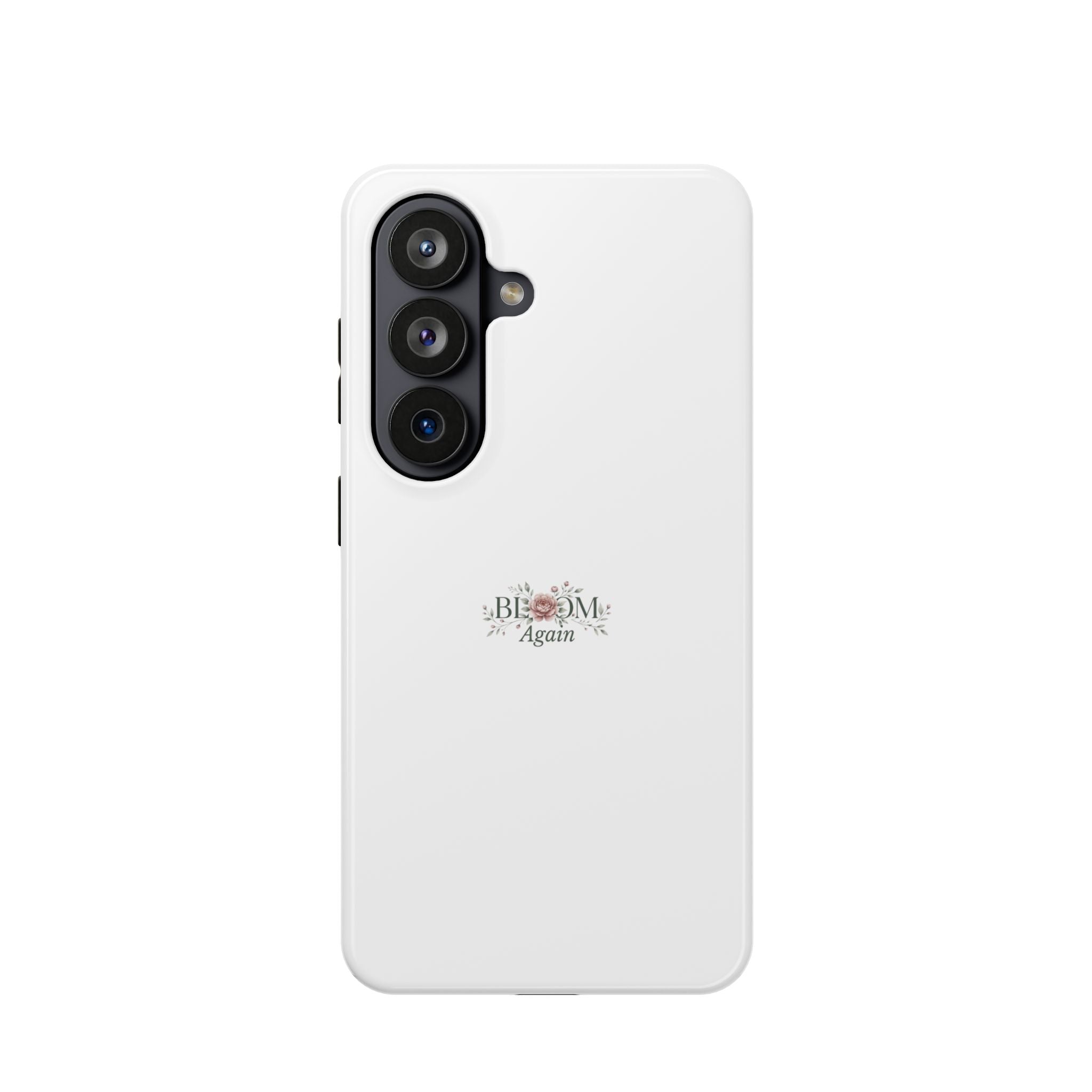 Magnetic Impact-Resistant Phone Case — 'Bloom Again' Floral Protective Cover