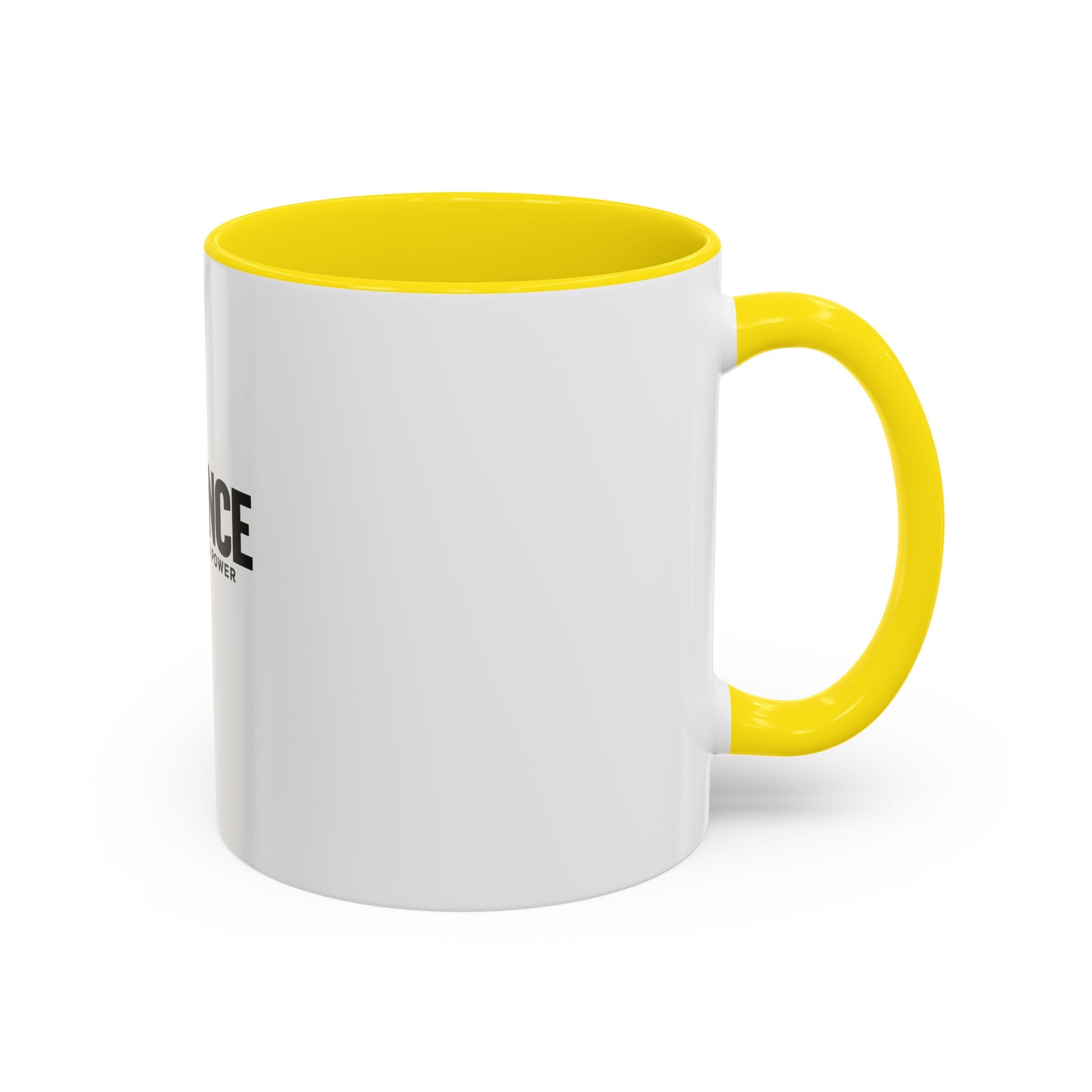 Patience Is Power Lion Coffee Mug — Inspirational Accent Mug (11/15oz)