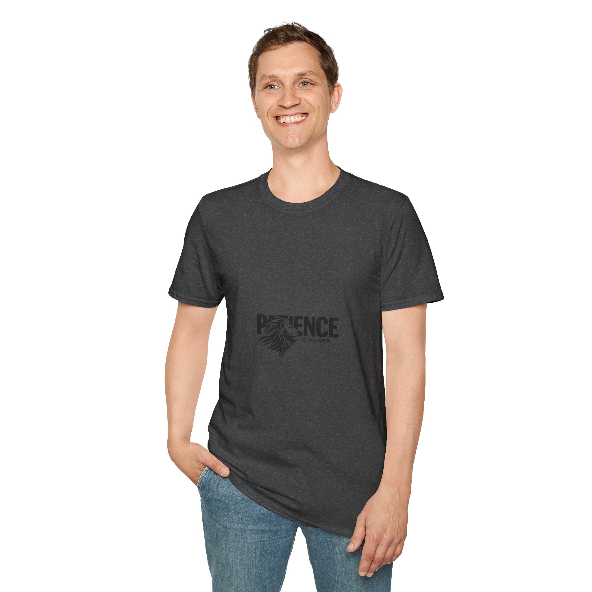 Patience Lion T-Shirt — Inspirational Graphic Tee
