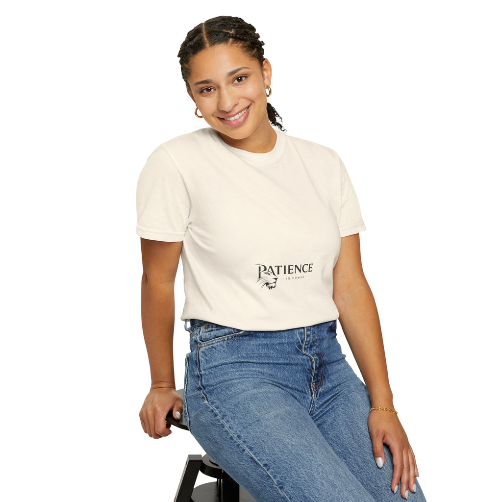 Patience Tee — Minimalist 'Patience' Graphic T-Shirt