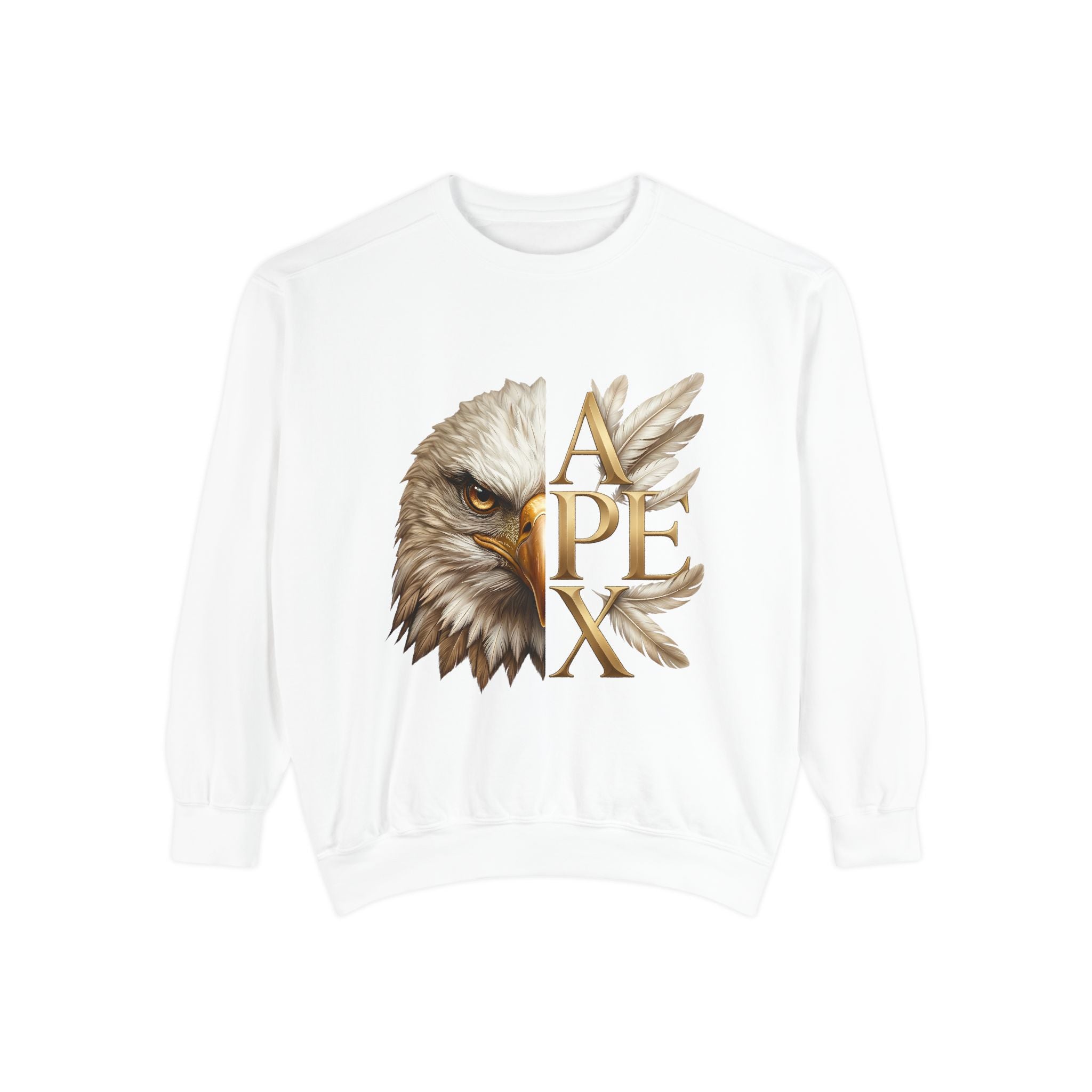 Eagle Apex Sweatshirt — Bold Patriotic Eagle Graphic Crewneck