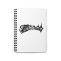 Calm Before the Roar Lion Spiral Notebook — Motivational Ruled Journal