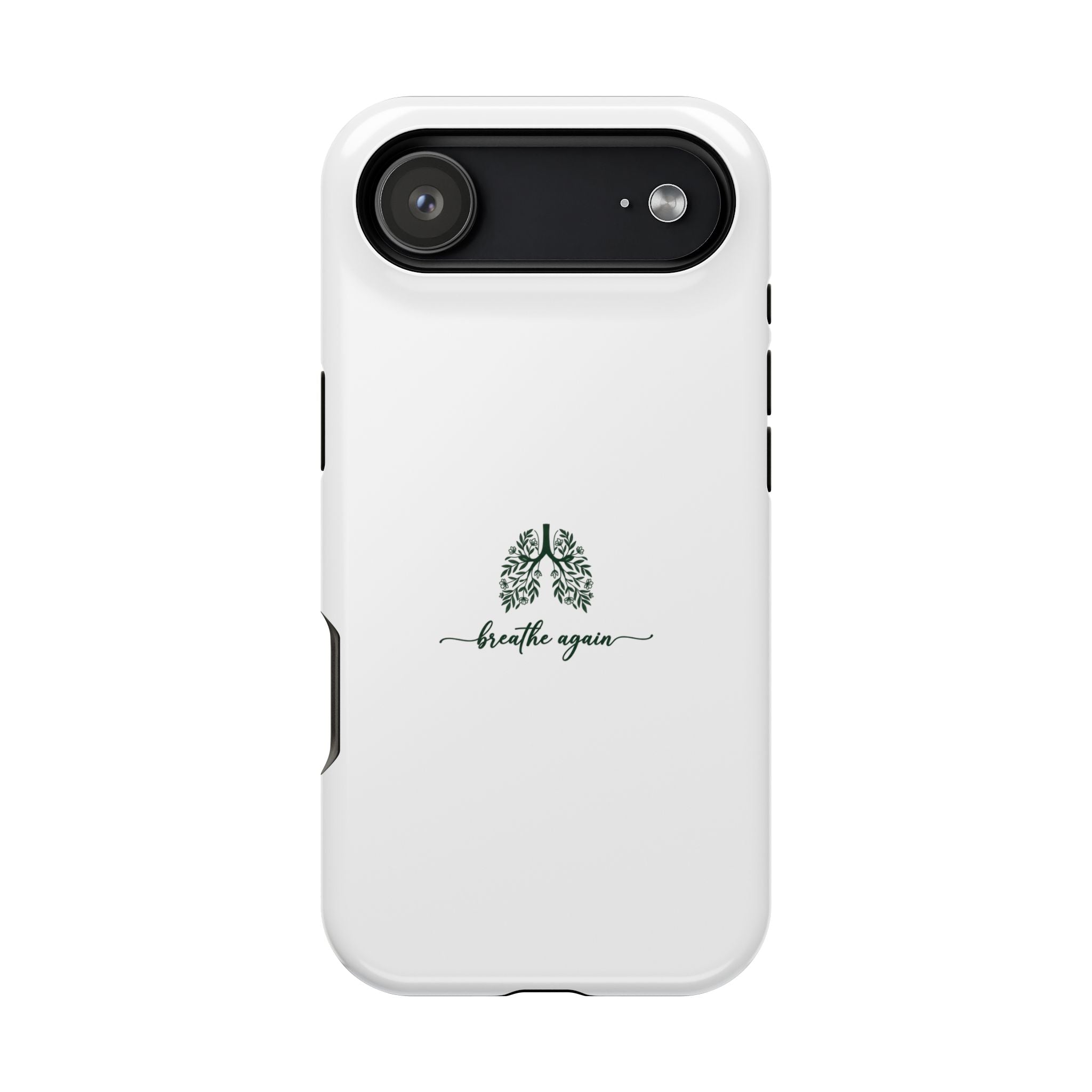 Phone Case — 'Breathe Again' Lungs Design Magnetic Impact-Resistant Case
