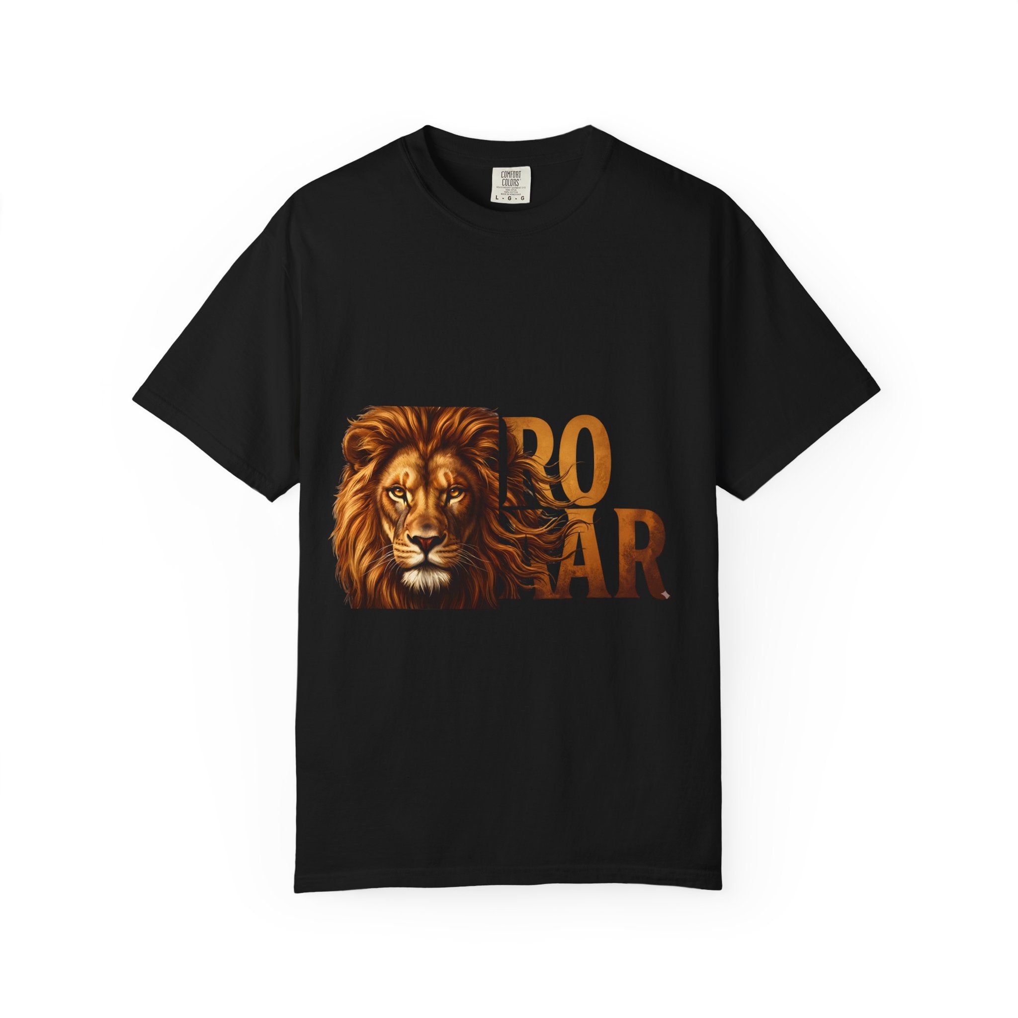Lion Roar Graphic T-Shirt — Bold Wildlife Tee