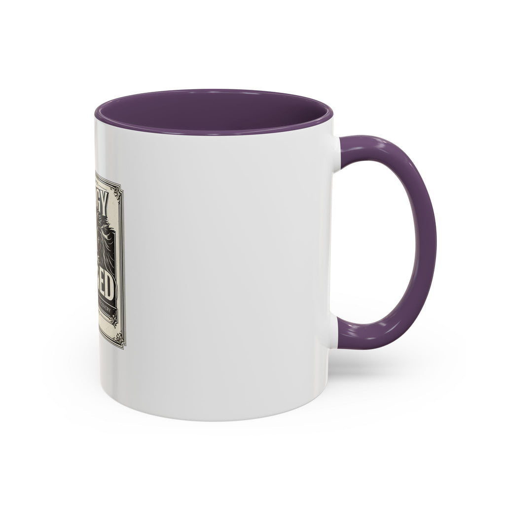 Energy Is Earned Lion Coffee Mug — Motivational Gym & Fitness Mug (11/15oz)