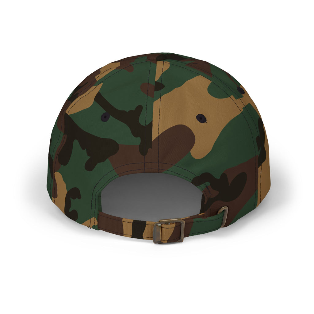 Dad Cap — 'Earned' Distressed Logo Baseball Hat
