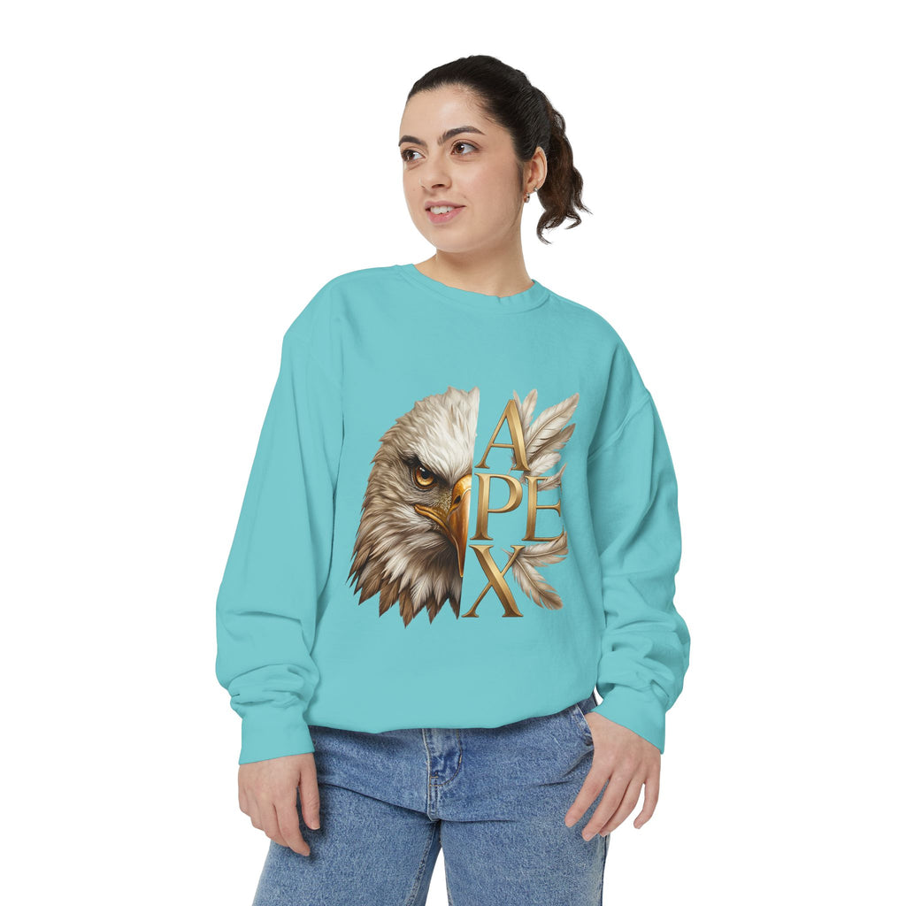 Eagle Apex Sweatshirt — Bold Patriotic Eagle Graphic Crewneck