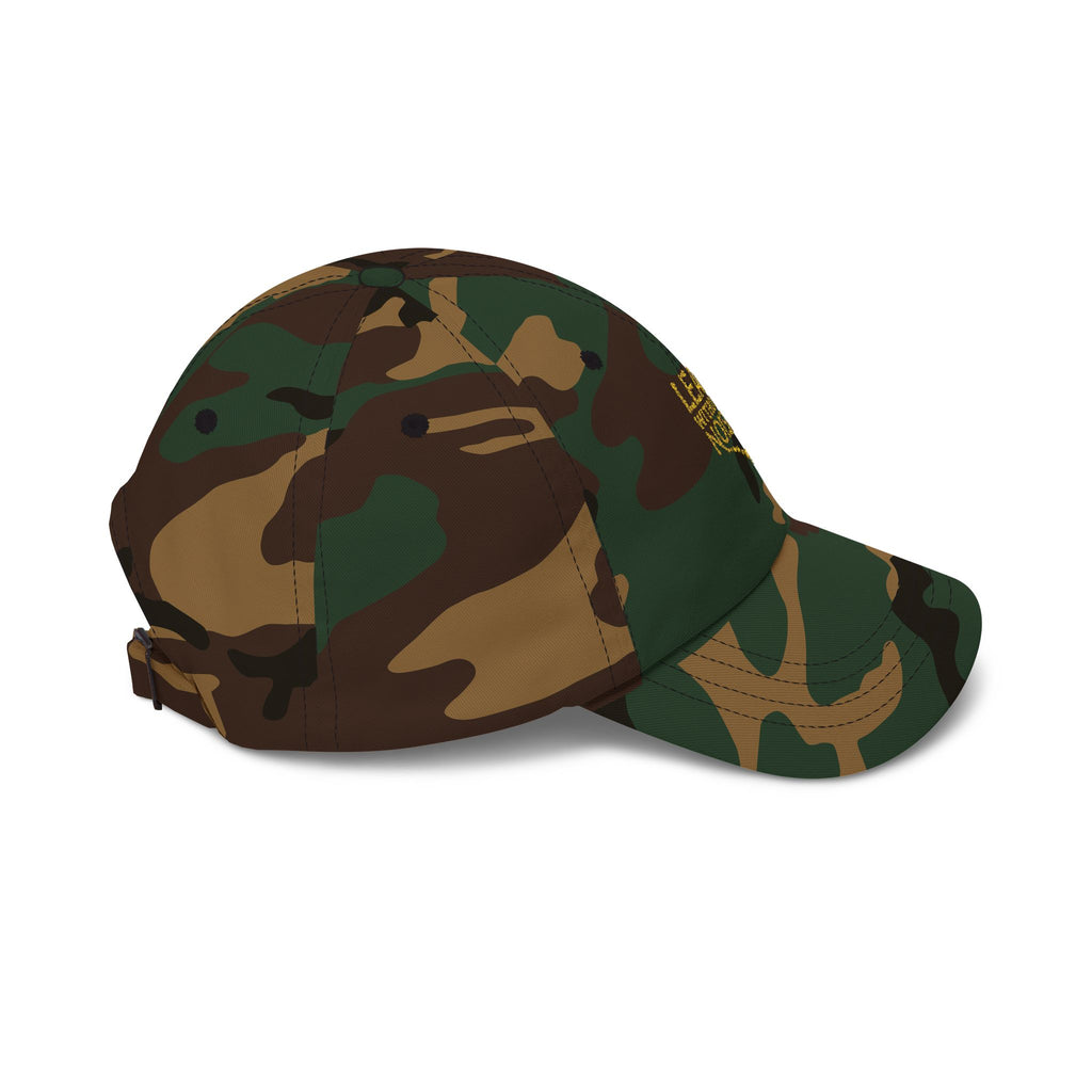 Dad Cap — "Lead Without Noise" Embroidered Casual Baseball Hat
