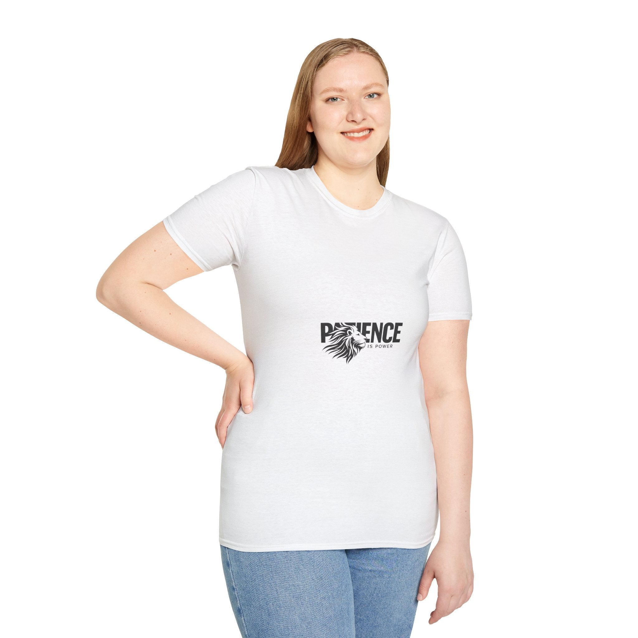 Patience Lion T-Shirt — Inspirational Graphic Tee