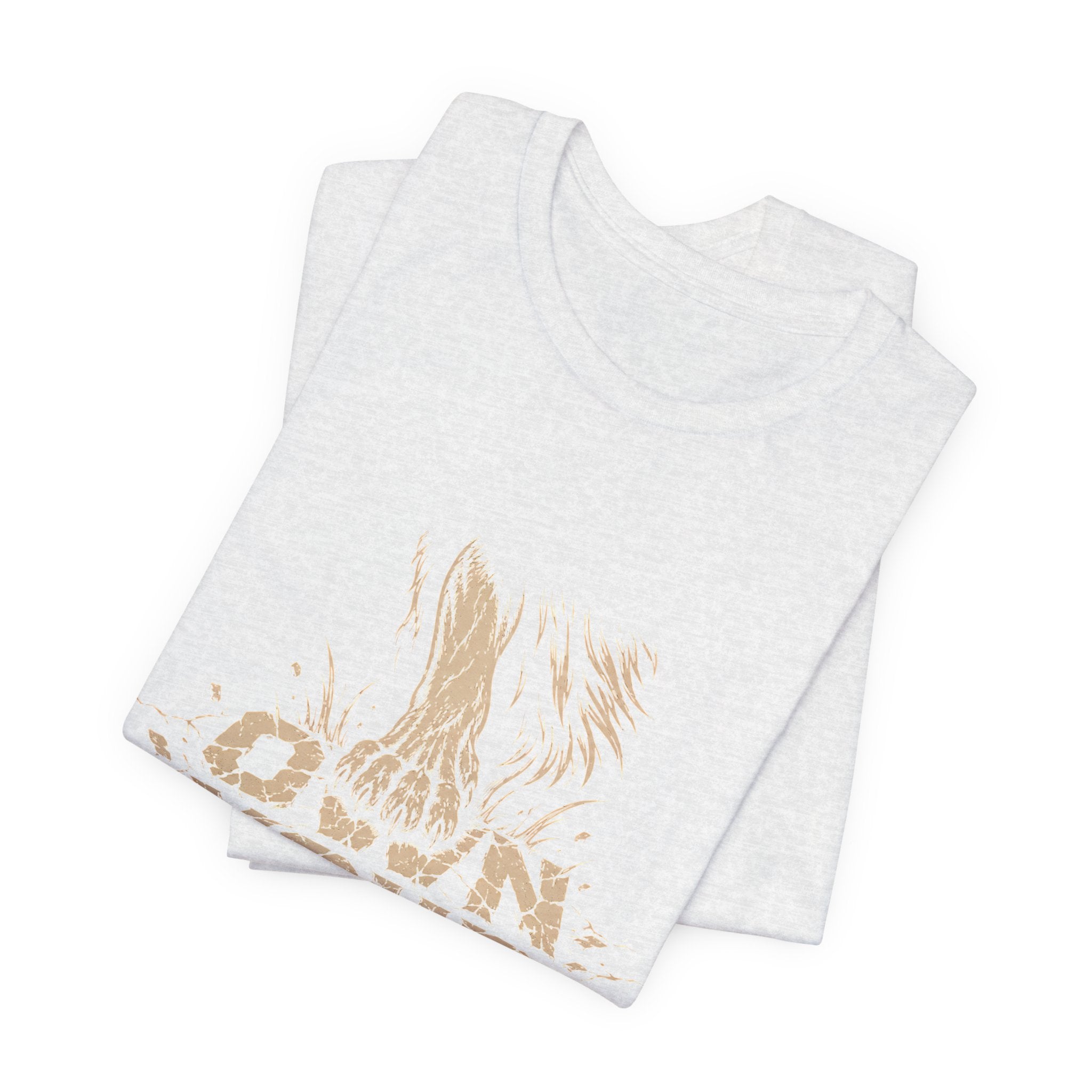 T‑Shirt — Own Your Ground Graphic Tee (Boot Print Design)