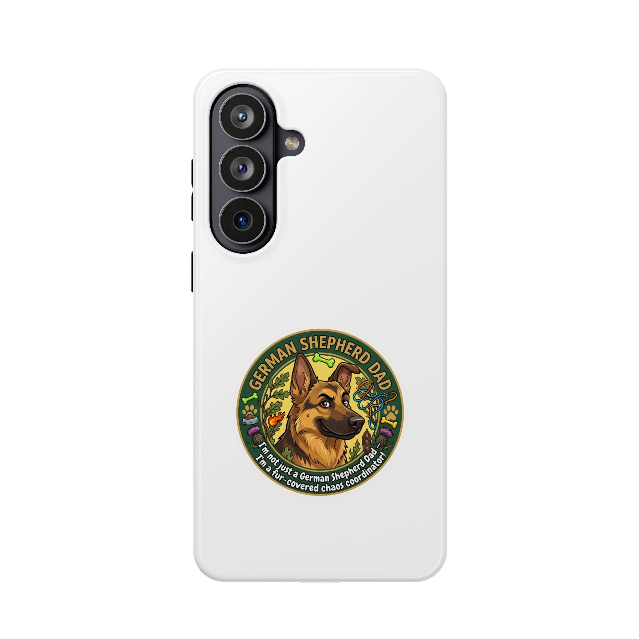 German Shepherd Dad Magnetic Impact-Resistant Phone Case