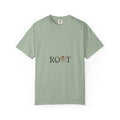 Root Floral Graphic T-Shirt — 'ROOT' Botanical Typography Tee
