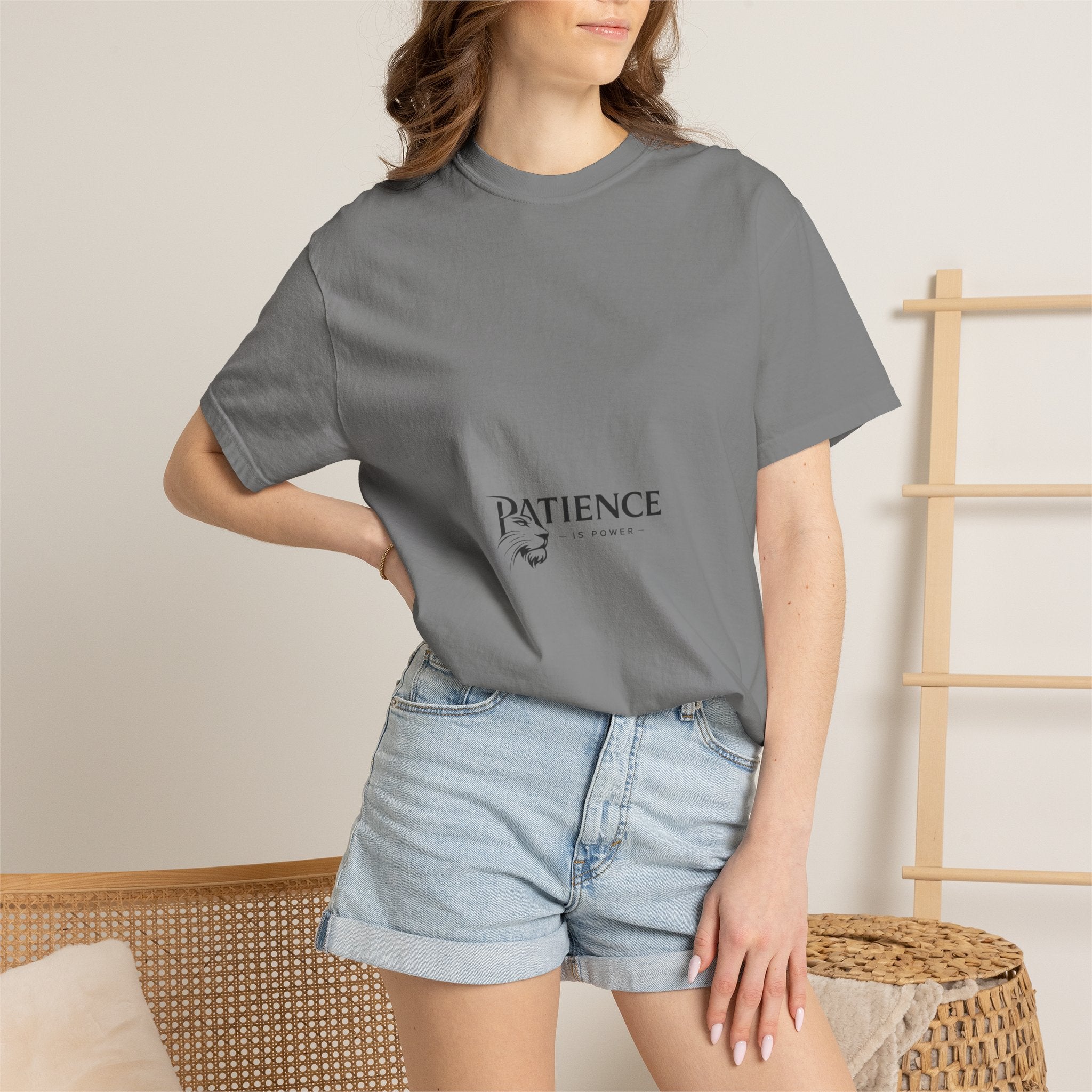 Patience Tee — Minimalist 'Patience' Graphic T-Shirt