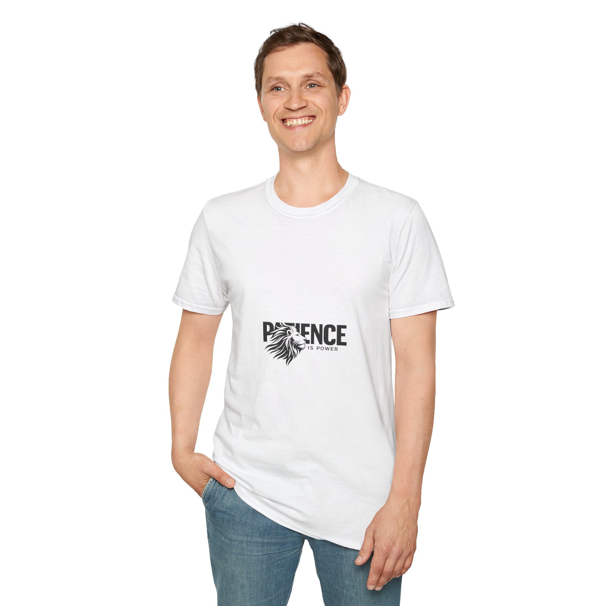Patience Lion T-Shirt — Inspirational Graphic Tee