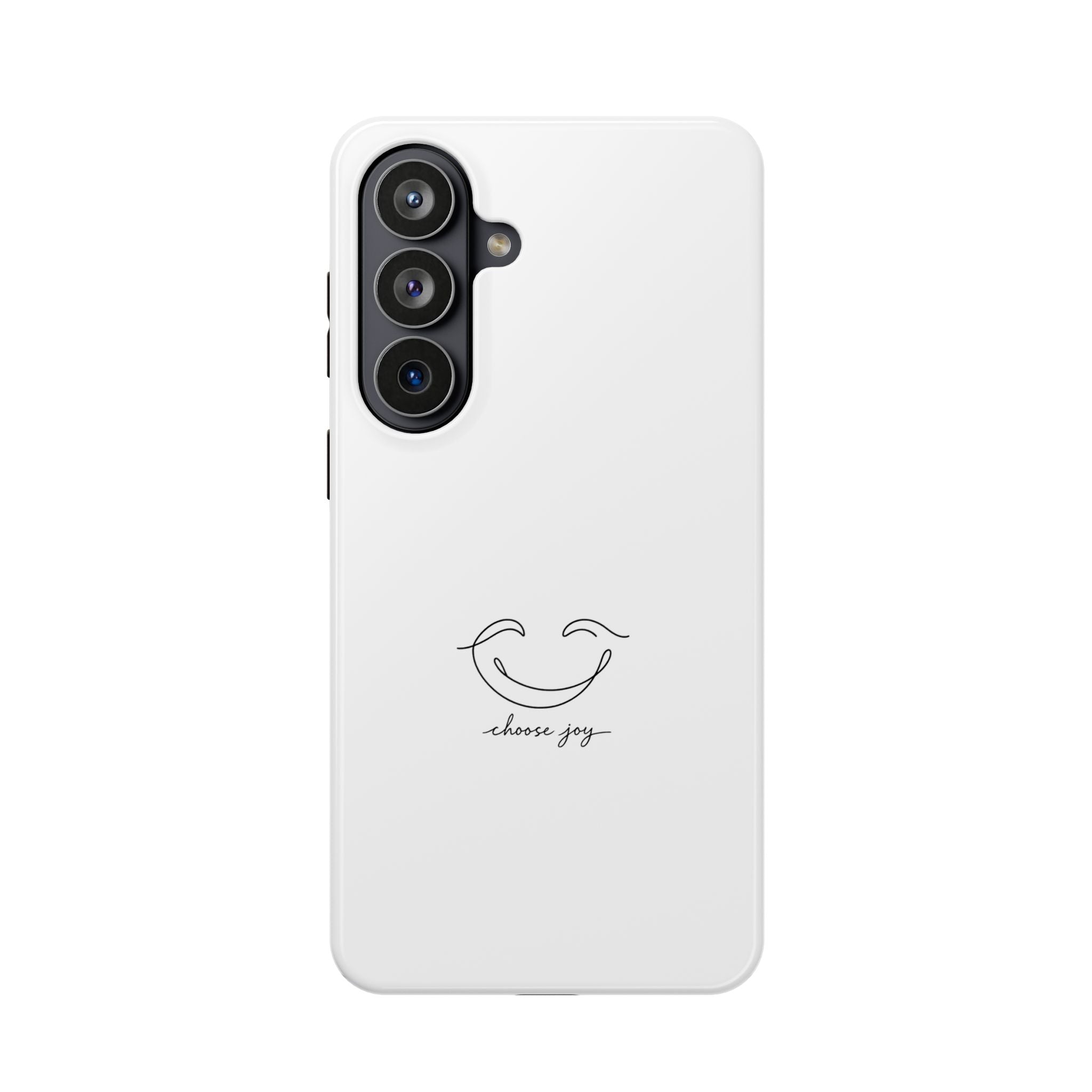 Phone Case — Minimal "Choose Joy" Magnetic Impact-Resistant Protective Case