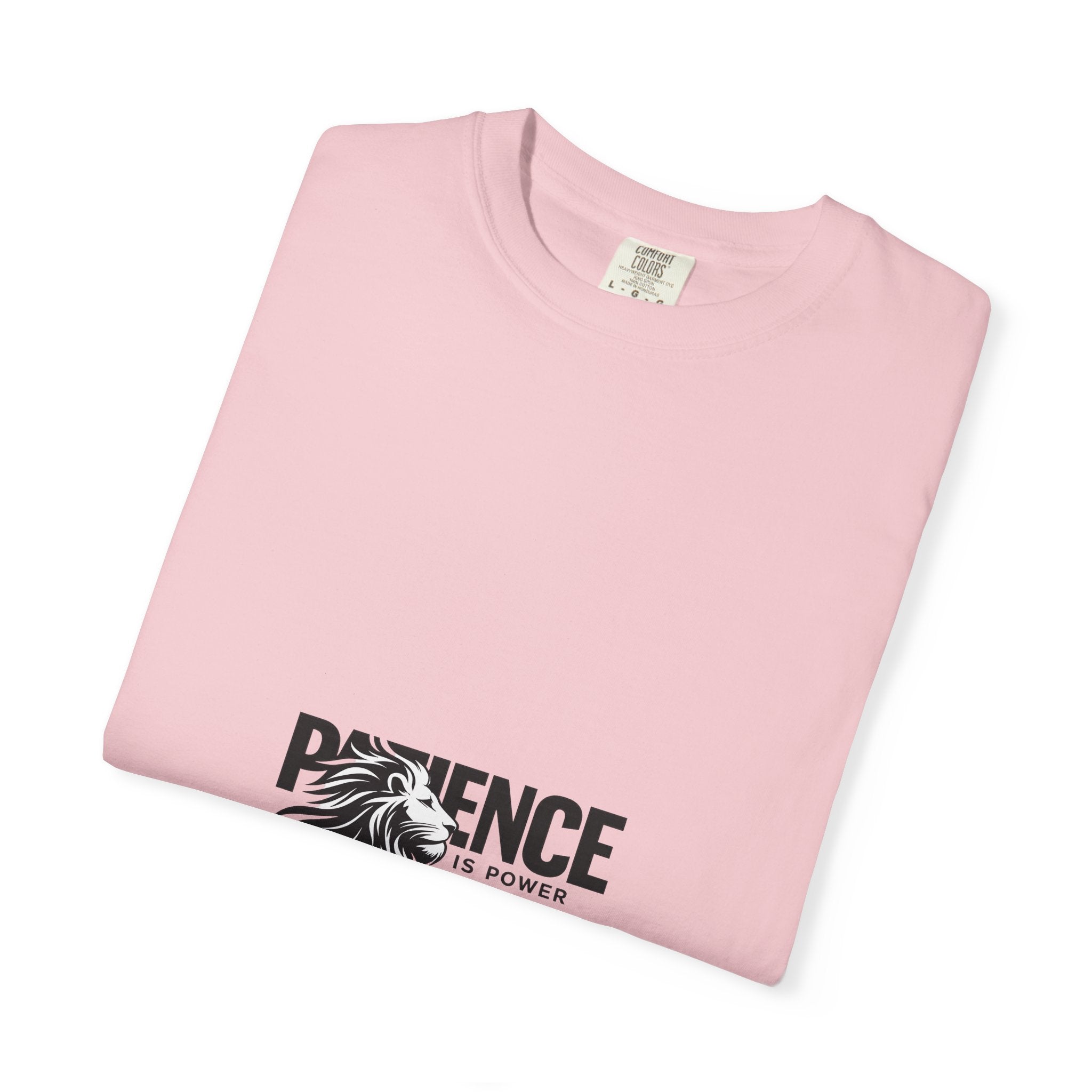 Patience Is Power Lion Graphic T-Shirt