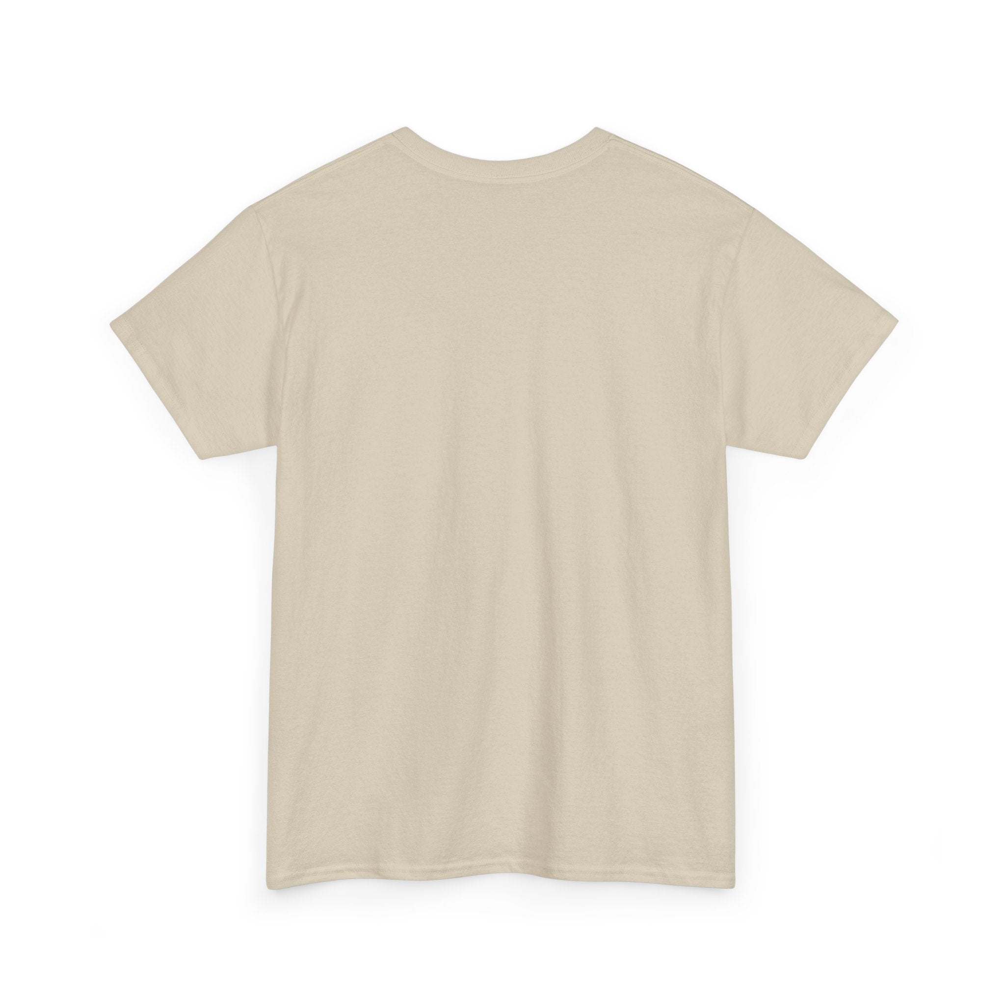 Patience Minimalist Tee — Small Script Floral Chest Print