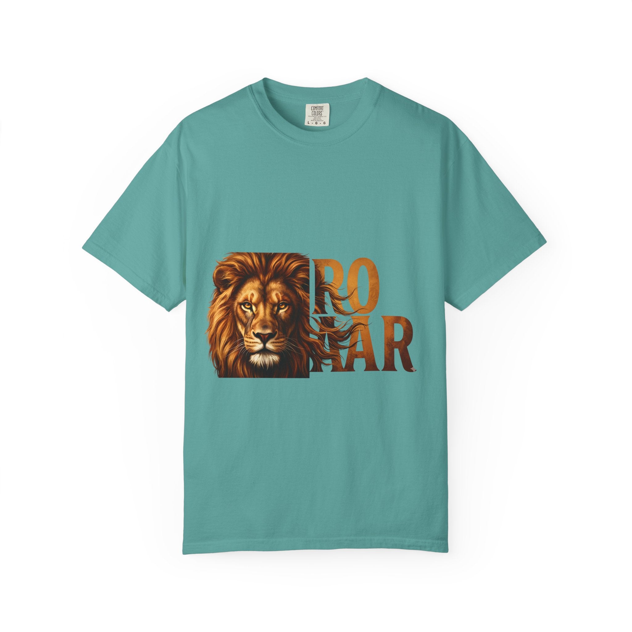 Lion Roar Graphic T-Shirt — Bold Wildlife Tee