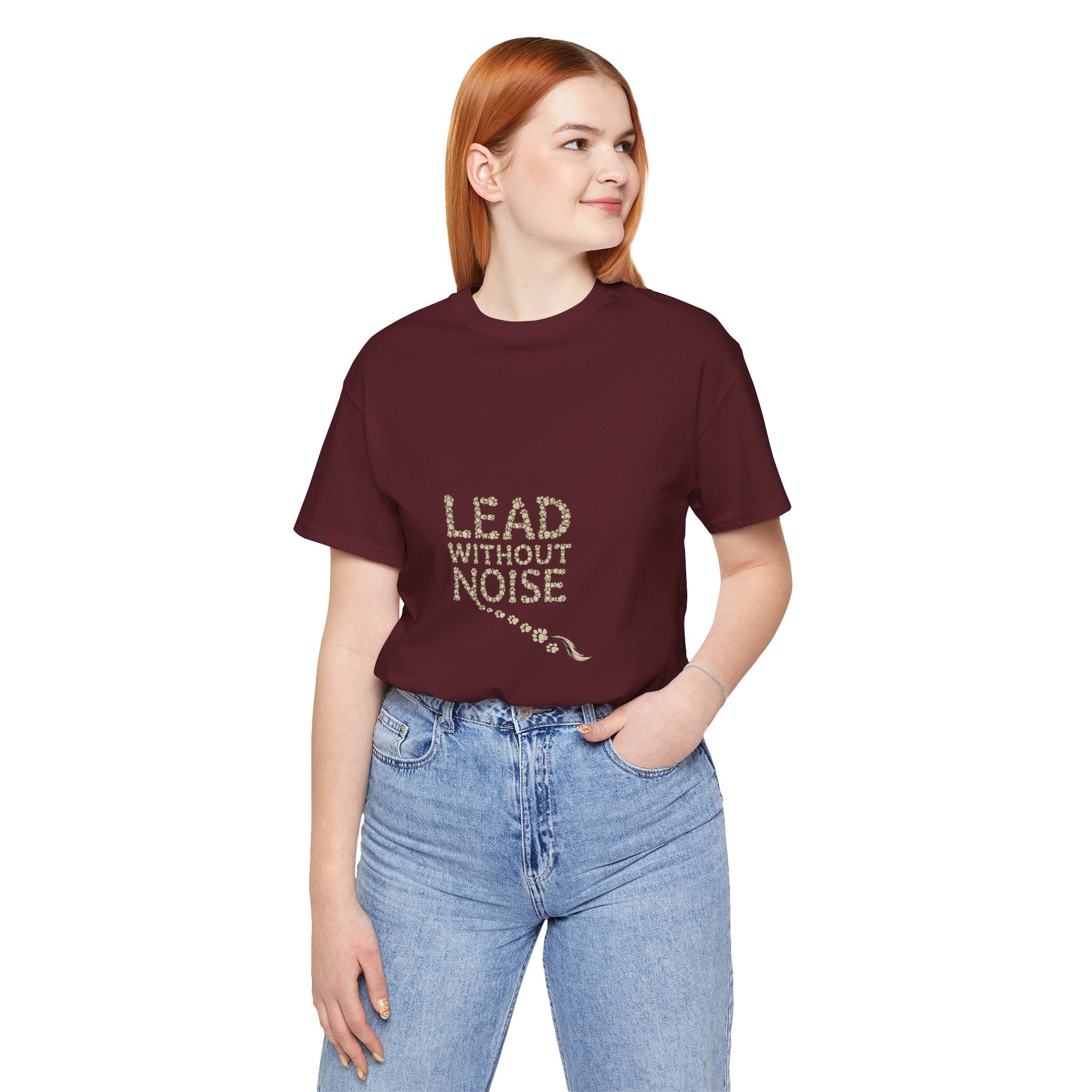 Lead Without Noise T‑Shirt — Inspirational Leadership Tee