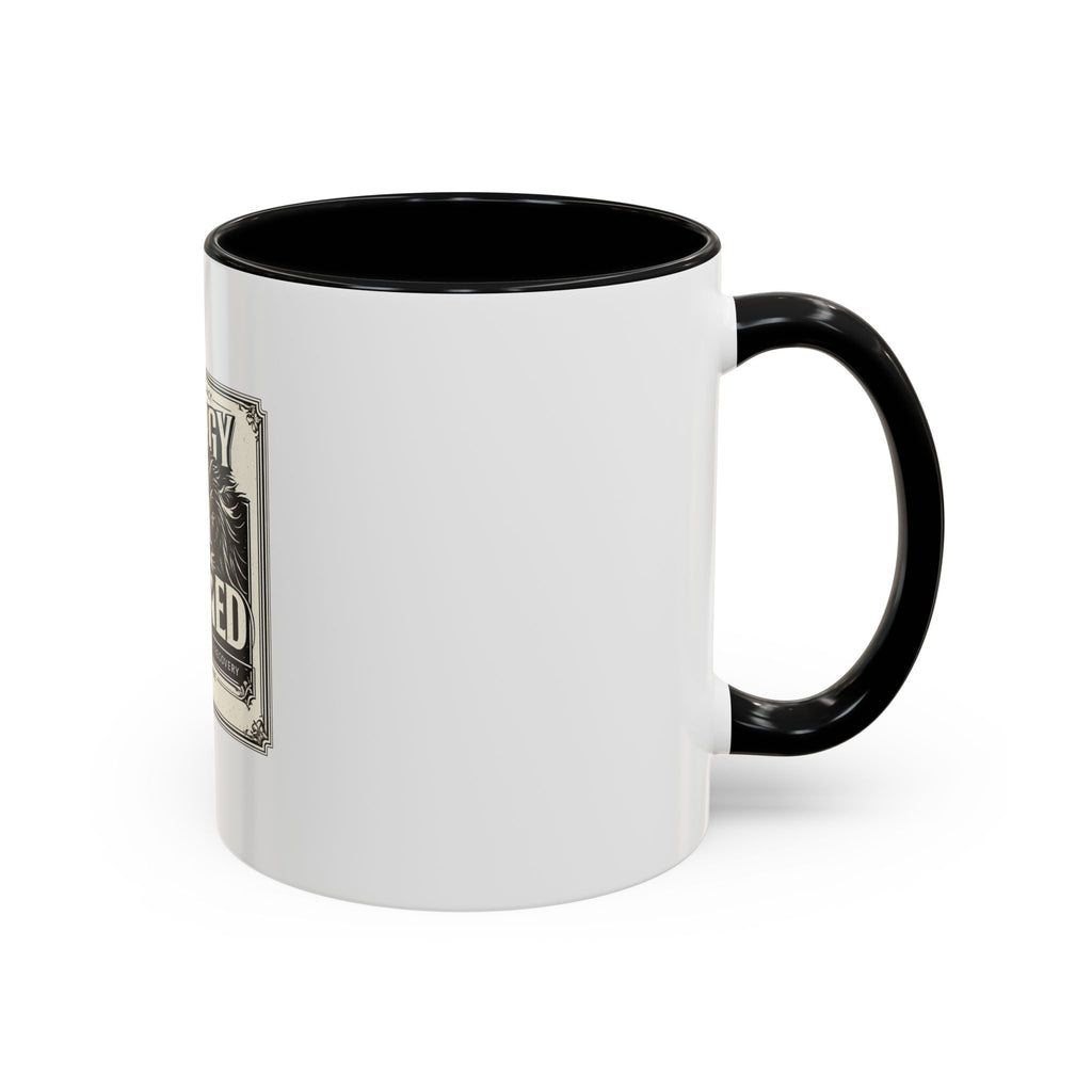 Energy Is Earned Lion Coffee Mug — Motivational Gym & Fitness Mug (11/15oz)