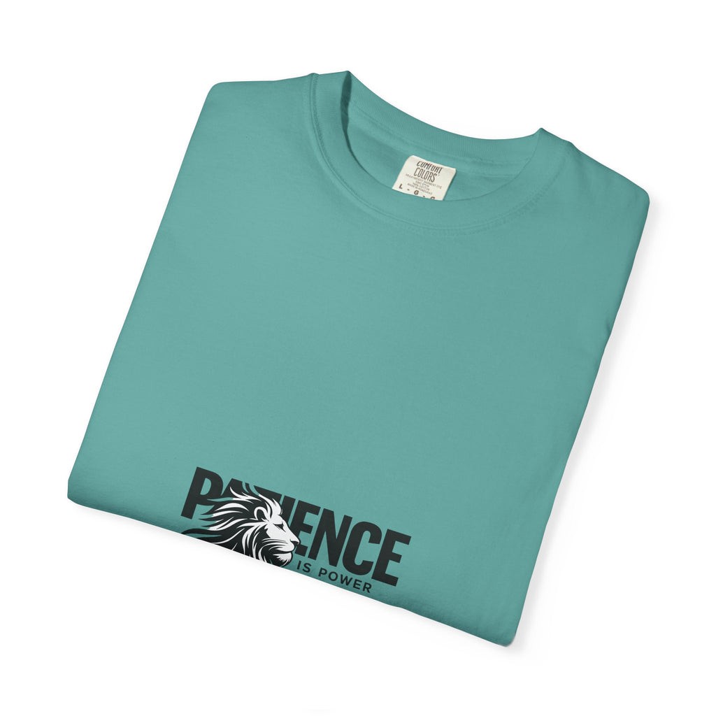 Patience Is Power Lion Graphic T-Shirt