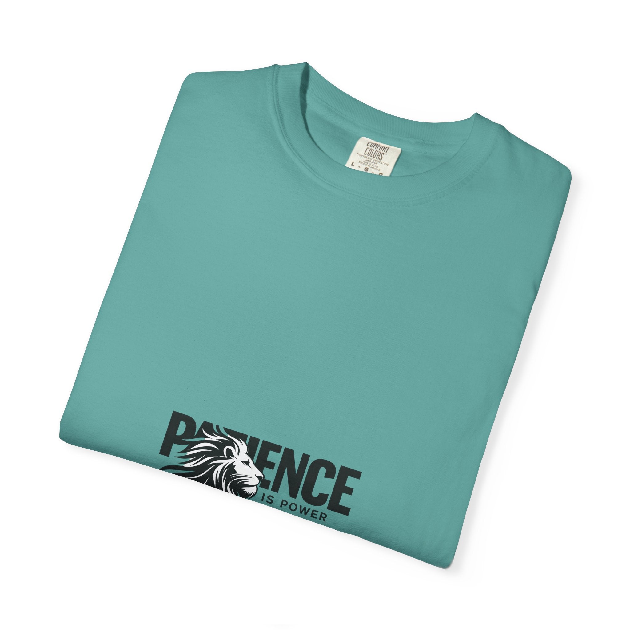 Patience Is Power Lion Graphic T-Shirt
