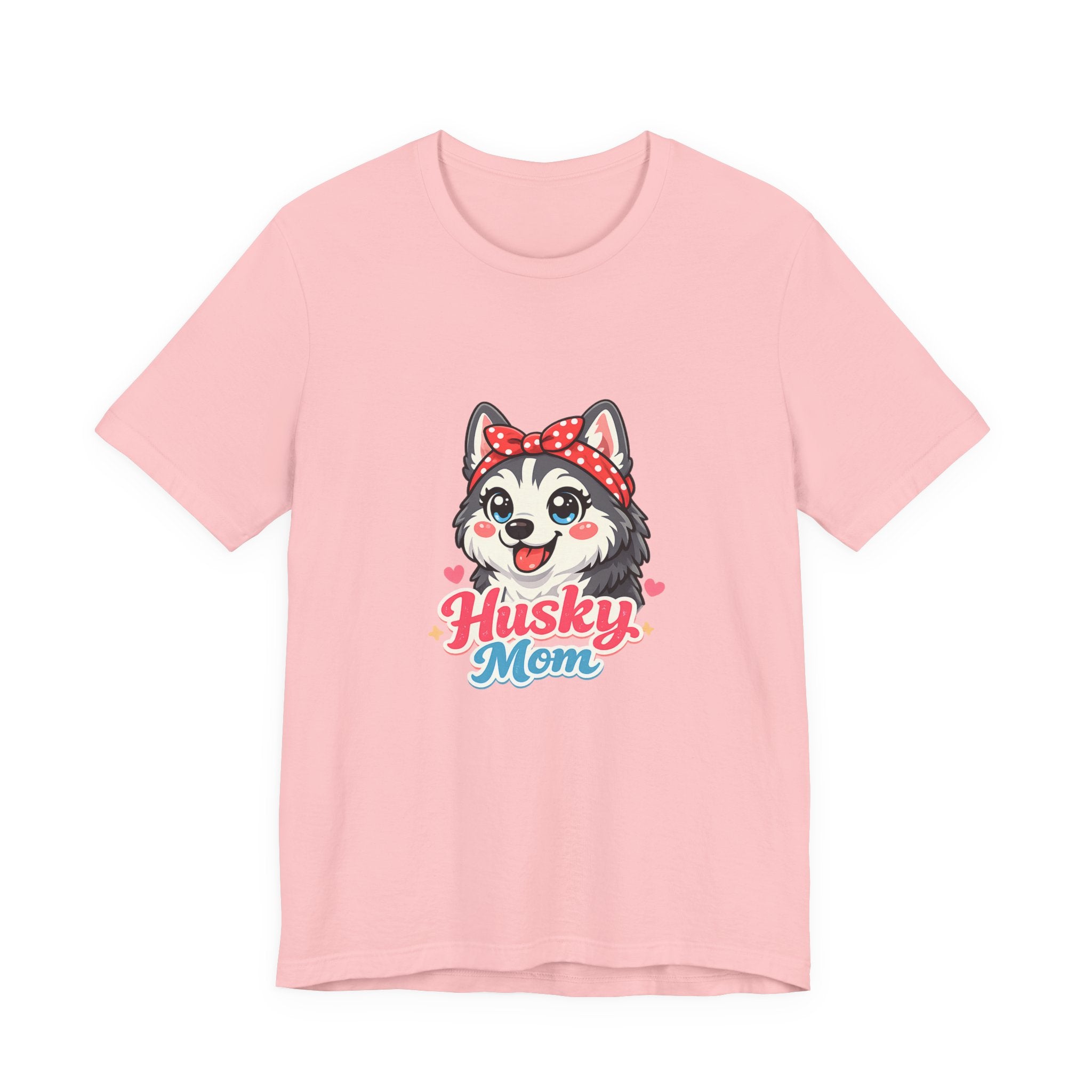 Husky Mom T-Shirt — Cute Cartoon Husky Mom Tee