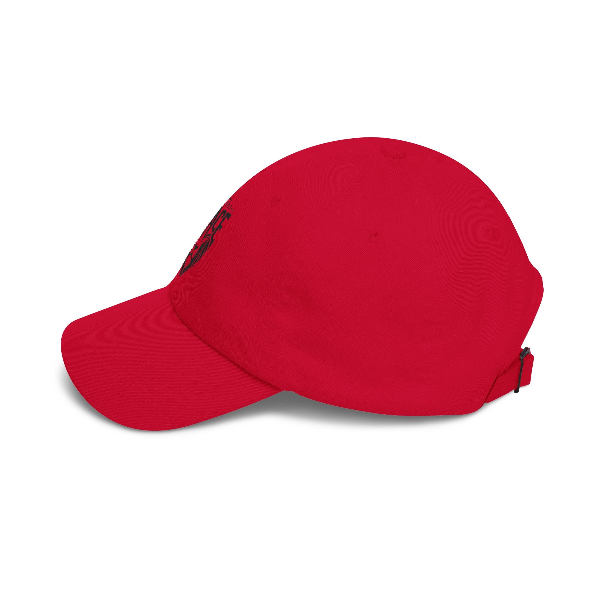 Dad Cap — Lion 'Peace' Shield Embroidered Baseball Hat