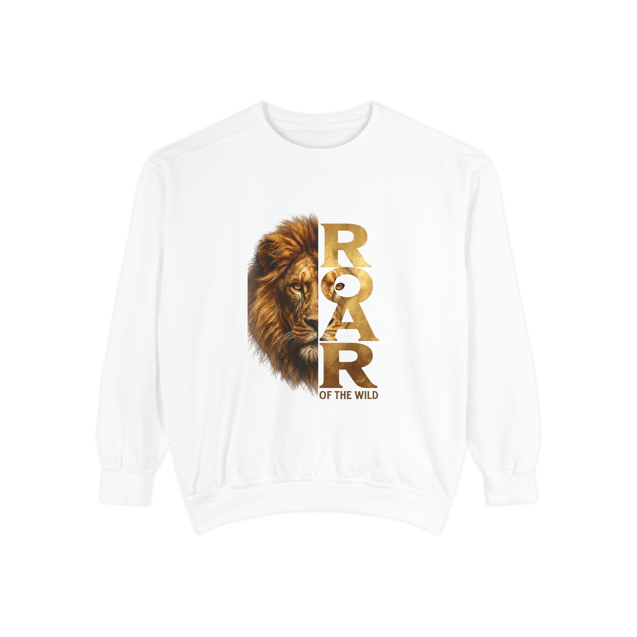Lion Roar Sweatshirt — Roar of the Wild Graphic Crewneck