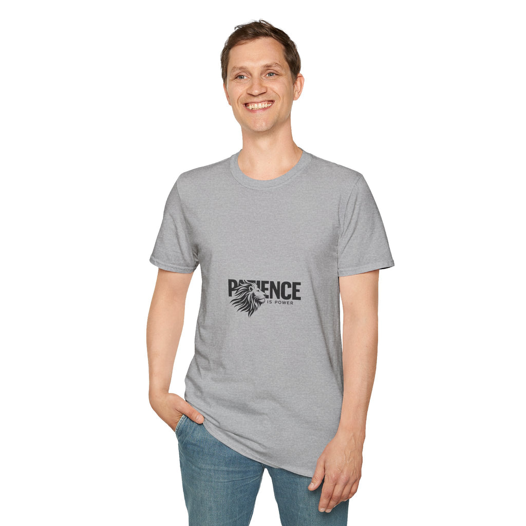 Patience Lion T-Shirt — Inspirational Graphic Tee