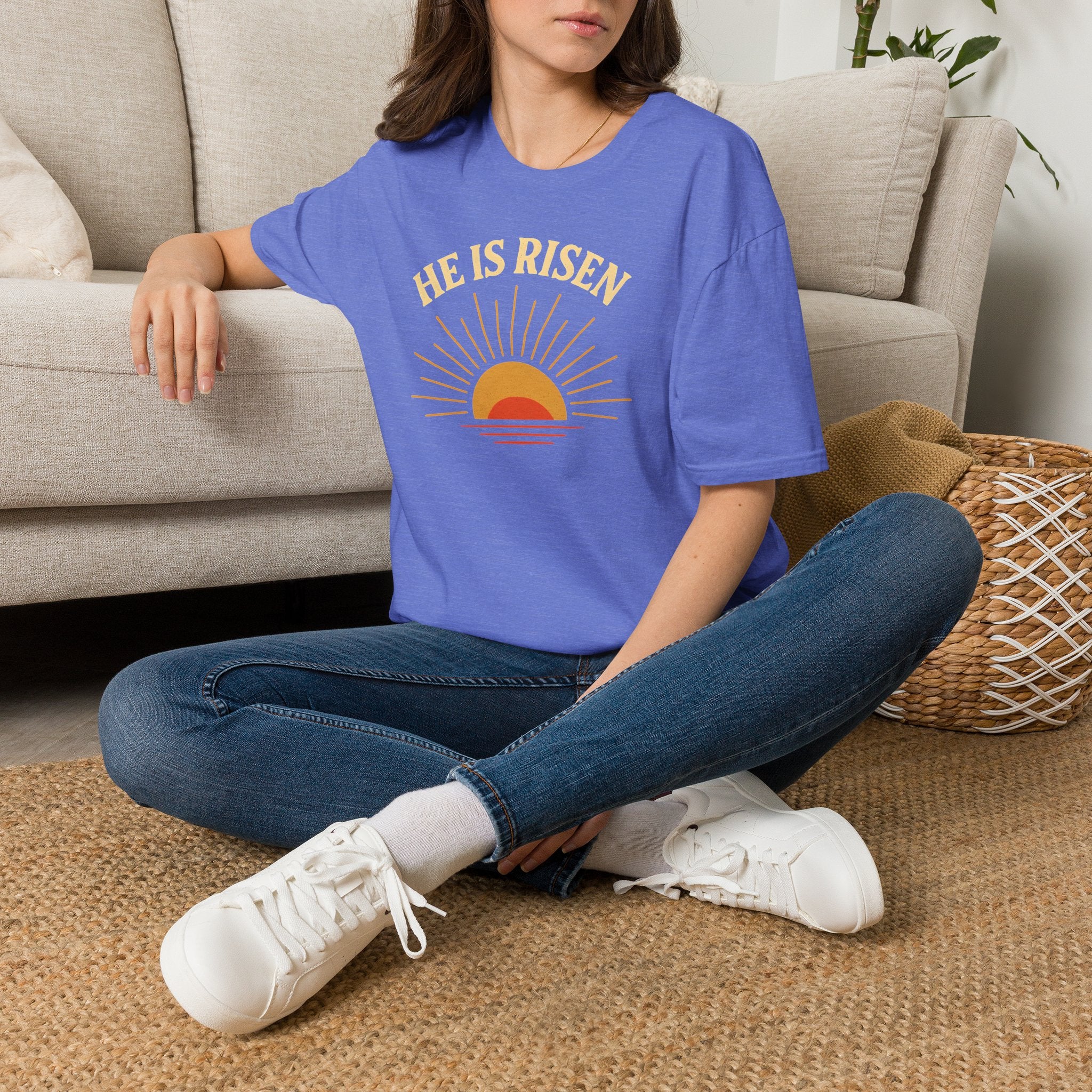 He Is Risen Sunrise T-Shirt