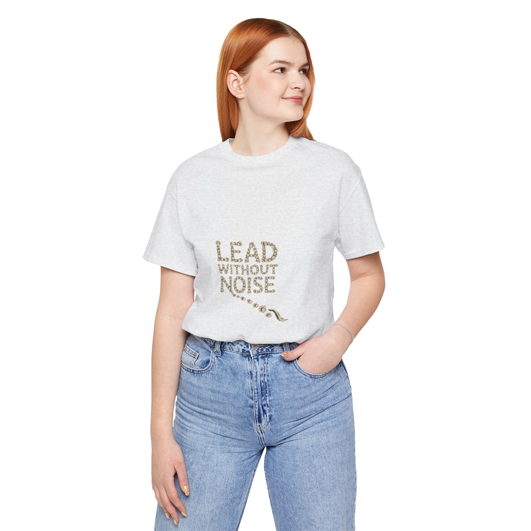Lead Without Noise T‑Shirt — Inspirational Leadership Tee